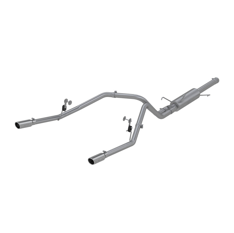 MBRP Armor Plus Series Cat Back Exhaust System for 2003 Dodge Ram 1500 with 5.7L Hemi - Dual Split Rear Exit