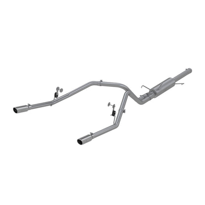MBRP Armor Plus Series Cat Back Exhaust System for 2003 Dodge Ram 1500 with 5.7L Hemi - Dual Split Rear Exit
