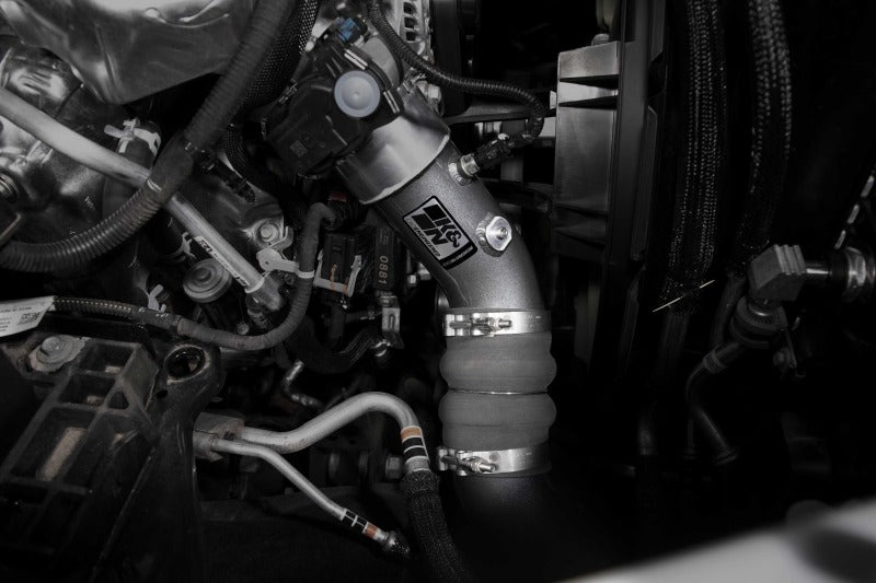 K&N Engineering 77-1011KC Charge Pipe Kit for Chevrolet Silverado 2500/3500 V8-6.6L Diesel (2020-2023)