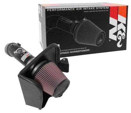 K&N Engineering 69-8621TTK Cold Air Intake System for 2018-2019 Toyota Camry SE 2.5L L4
