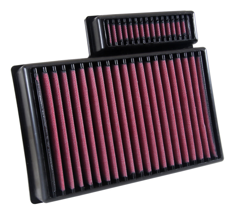 K&N Replacement Panel Air Filter for 2015 Ford Transit 150 3.2L L5 Diesel – High-Flow, Washable & Reusable
