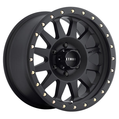 Method MR304 Double Standard 17x8.5 Black Wheel with 6x135 Bolt Pattern and 94mm Hub Bore