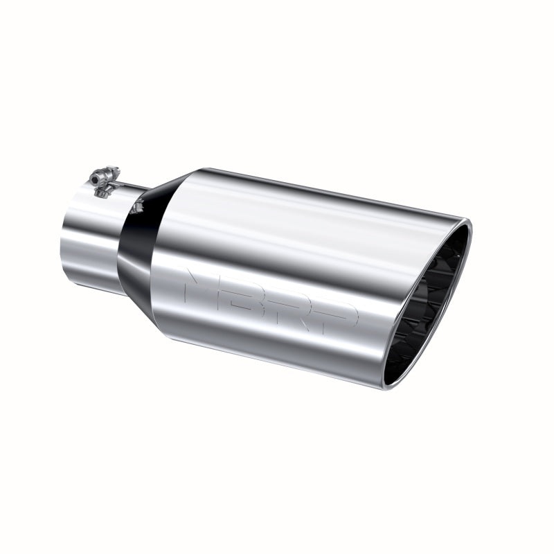 MBRP Universal Exhaust Tip 8 Inch OD Rolled End with 5 Inch Inlet - T304 Stainless Steel