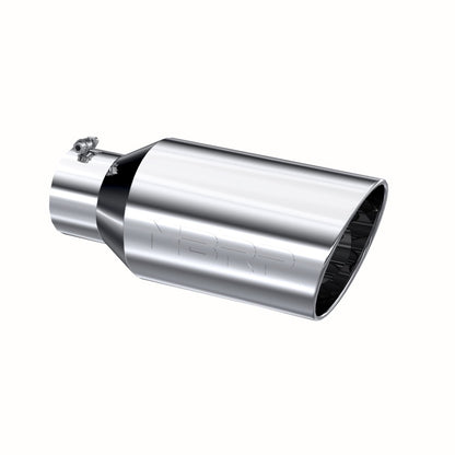 MBRP Universal Exhaust Tip 8 Inch OD Rolled End with 5 Inch Inlet - T304 Stainless Steel