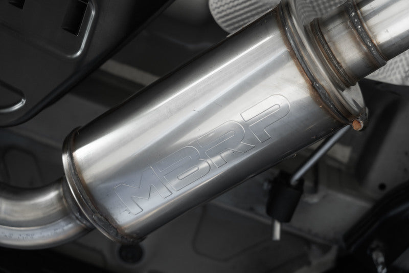 MBRP Armor Pro Series Cat Back Exhaust System for Hyundai Elantra N 2022-2023 with 5-inch Carbon Fiber Tips