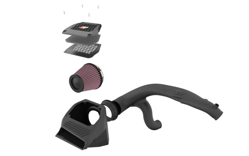 K&N Engineering 63-2625 Performance Cold Air Intake System for 2023 Ford Bronco Raptor V6 3.0L