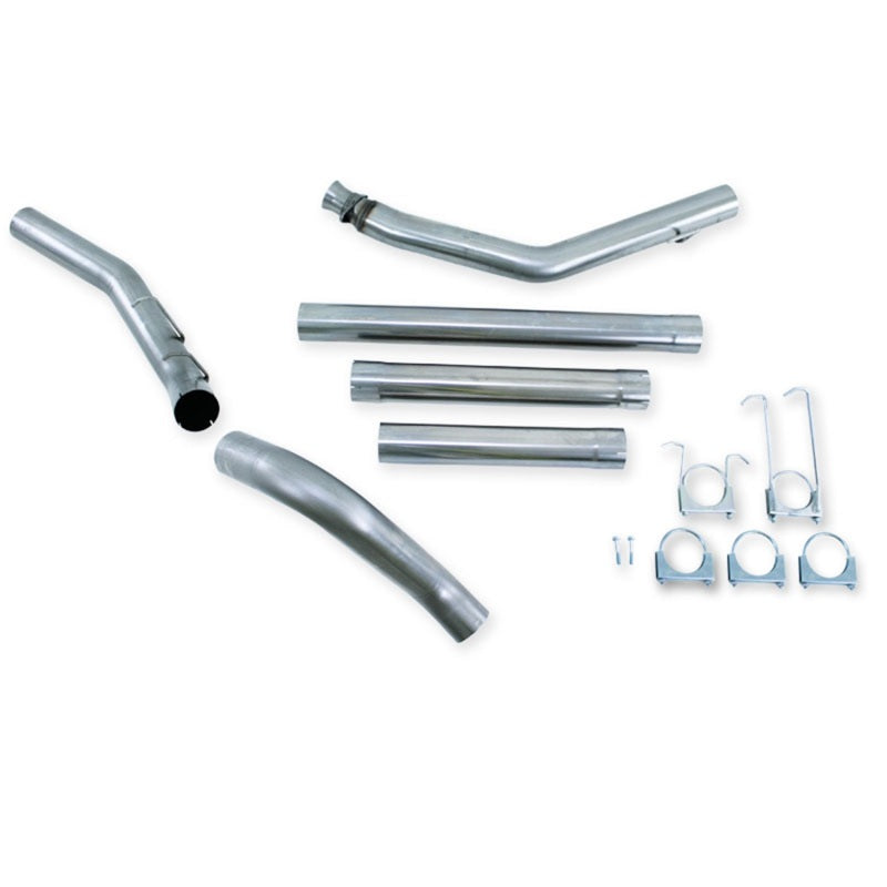 MBRP Armor Plus S6100SLM 4-Inch Turbo Back Exhaust System for Dodge Ram 2500 and 3500 (1996-2002)