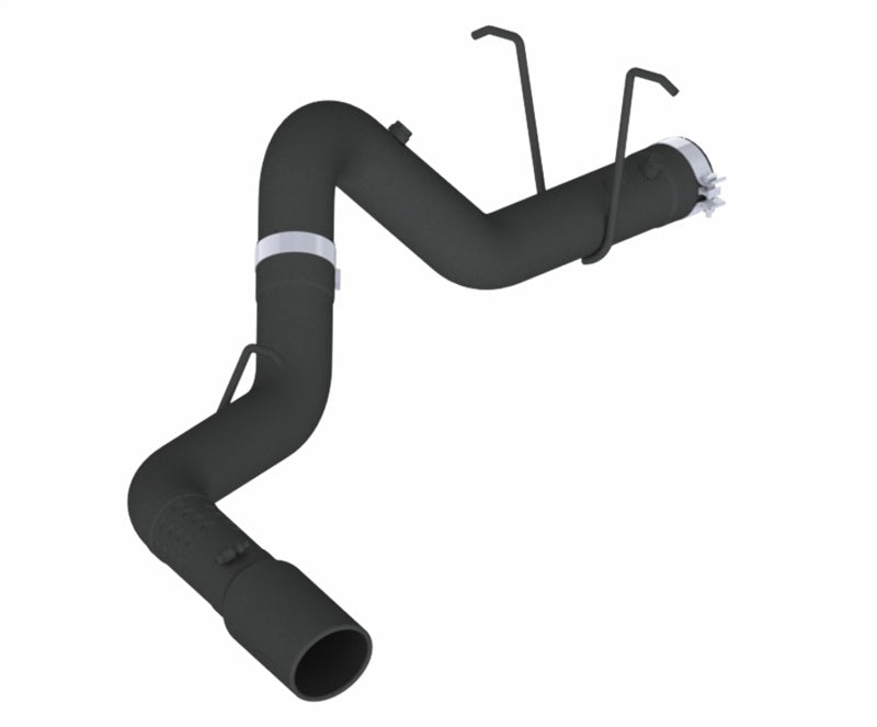 MBRP Armor BLK Series 4-inch Filter Back Exhaust System for Chevrolet Silverado 2500 HD and GMC Sierra 2500 HD