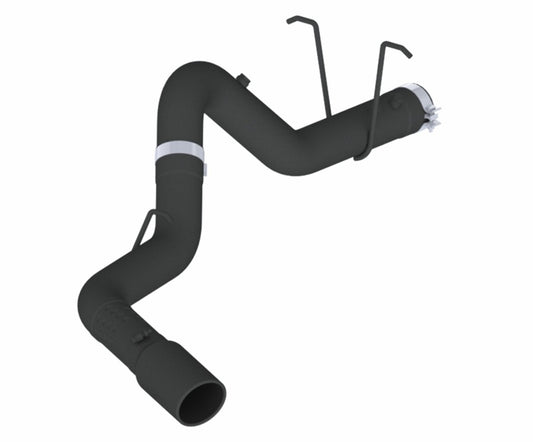 MBRP Armor BLK Series 4-inch Filter Back Exhaust System for Chevrolet Silverado 2500 HD and GMC Sierra 2500 HD