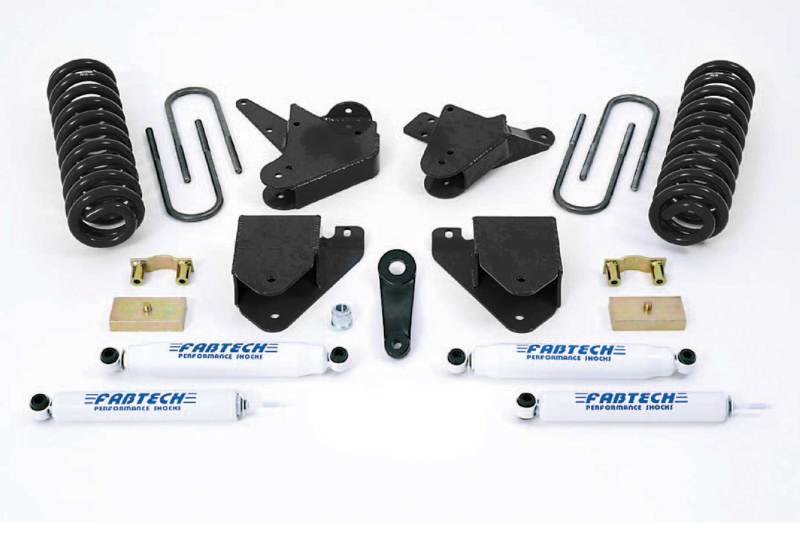 Fabtech 99-00 Ford F-250/350 2WD 6-Inch Basic Lift System with Performance Shocks - Part K2097