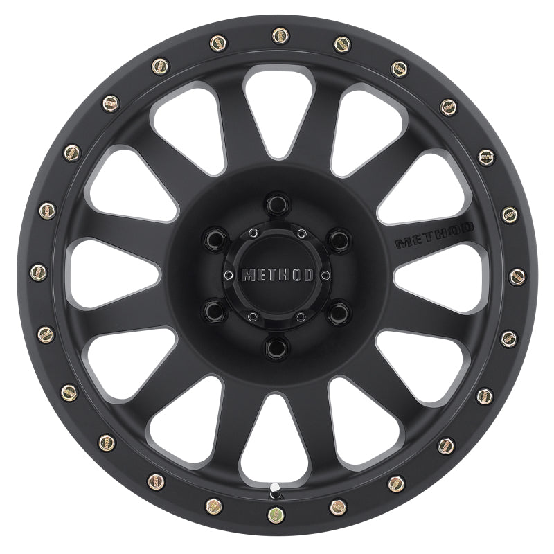 Method Wheels MR304 Double Standard 18x9 Matte Black Wheel with +18mm Offset and 6x135 Bolt Pattern