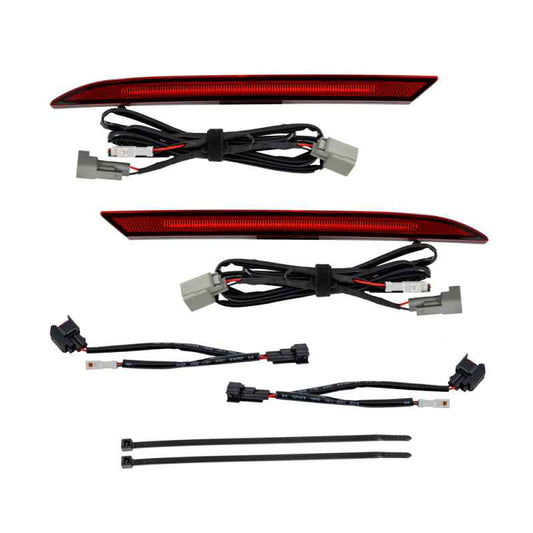Form Lighting 2018+ Mustang LED Rear Reflector Red (Pair)