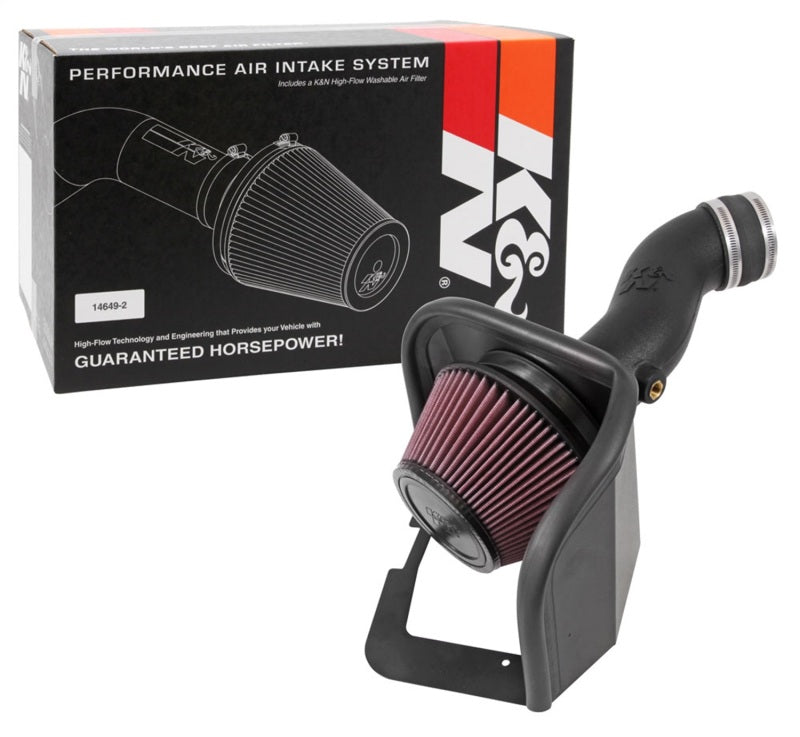 K&N Engineering 57-1572 Performance Cold Air Intake Kit for 2015-2016 Chrysler 200 3.6L V6