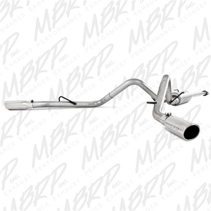 MBRP Armor Lite Series S5328AL Dual Split Side Cat Back Exhaust System for Toyota Tacoma 2005-2009