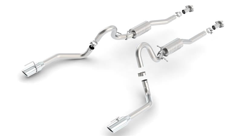 Borla ATAK Cat-Back Exhaust System for 1999-2004 Ford Mustang GT and Mach 1 - 4.6L V8, RWD