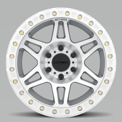 Method MR106 Beadlock Wheel 17x9 Inches with -44mm Offset and 8x6.5 Bolt Pattern