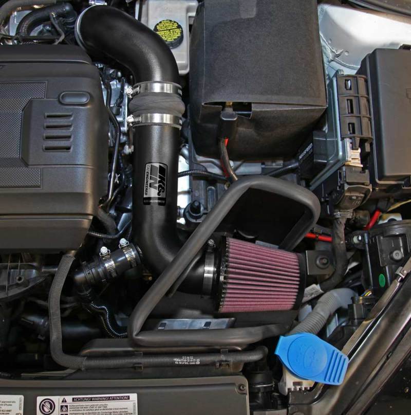 K&N Engineering 69-9506TTK Cold Air Intake System for 2015-2016 VW Golf and GTI 1.8L Turbo
