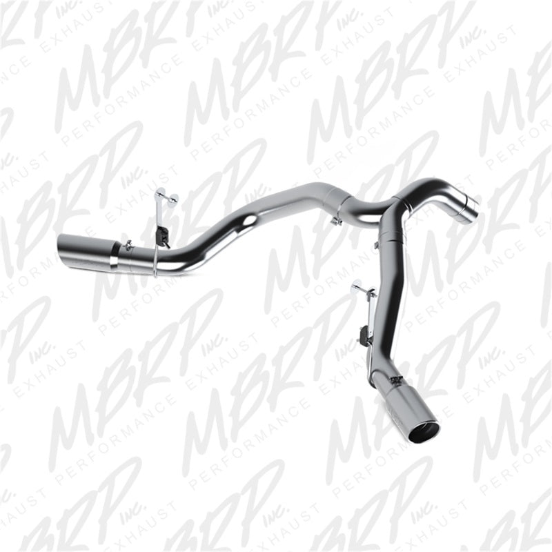 MBRP Armor Lite Series 4-Inch Dual Exhaust System for 2013 Ram 2500 and 3500 with Cummins 6.7L - Part Number S6168AL
