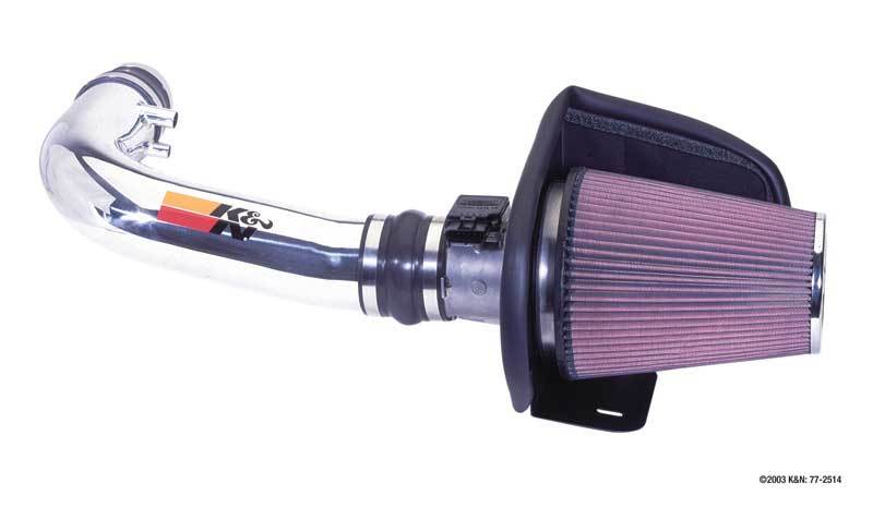 K&N Engineering 77-2514KP Cold Air Intake System for Ford F-150 and Expedition V8 (2000-2004)