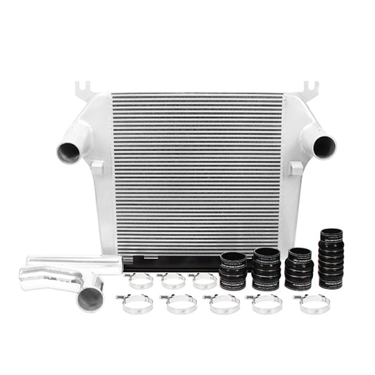 Mishimoto 10-12 Dodge 6.7L Cummins Intercooler Kit (Silver) – Performance Upgrade for 2010-2012 Dodge Ram Diesel Trucks