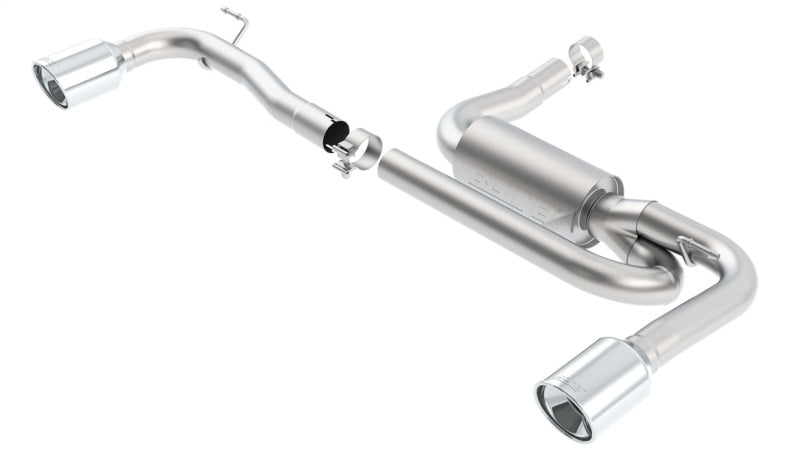 Borla S-Type Axle-Back Exhaust System for 2011-2016 Mini Cooper Countryman S R60 1.6L 4-Cylinder