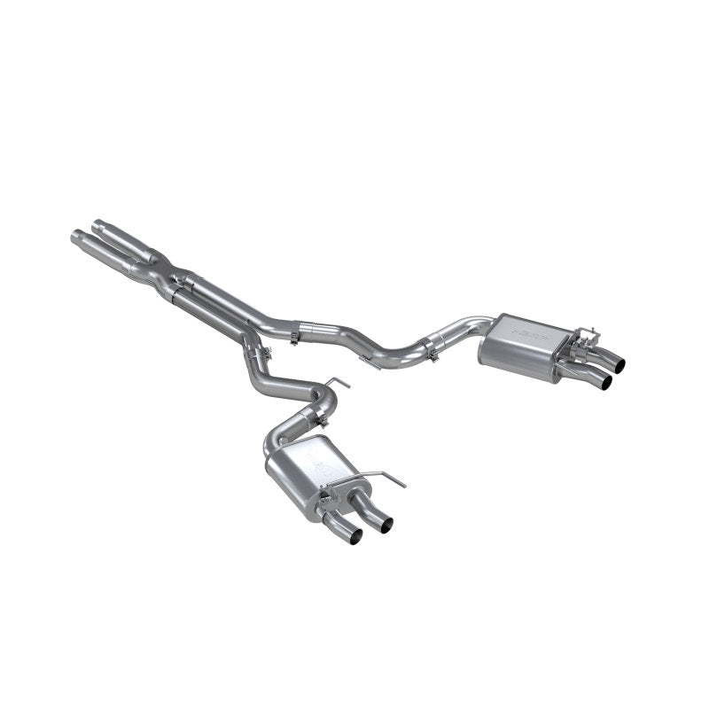 MBRP Armor Pro Series Cat Back Exhaust System for Ford Mustang 2016-2020, Part S7201304