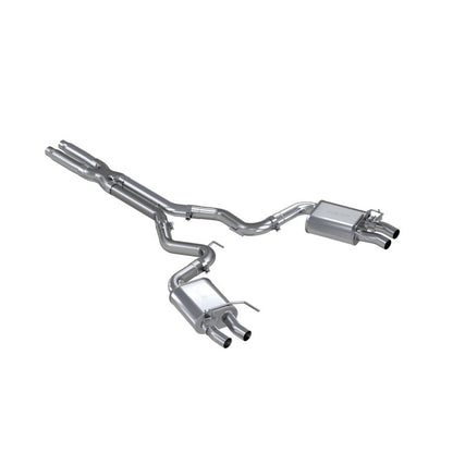 MBRP Armor Pro Series Cat Back Exhaust System for Ford Mustang 2016-2020, Part S7201304