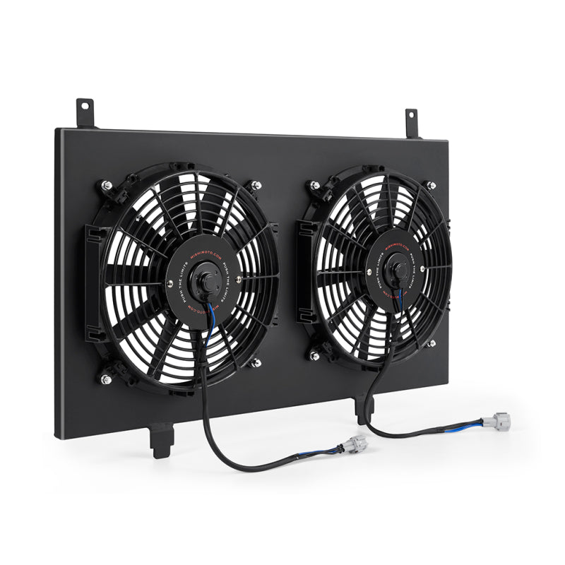 Mishimoto 2003-2006 Nissan 350Z Aluminum Fan Shroud Kit Black – Improved Cooling & Engine Protection