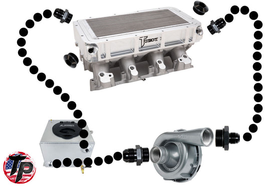 1,500hp Intercooler Single Feed Completion Kit