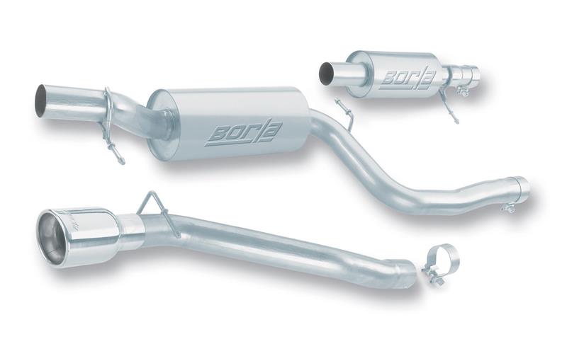 Borla Mazda3 S-Type Cat-Back Exhaust System Part #140121 for 2004-2009 Mazda 3 Sedan and Hatchback