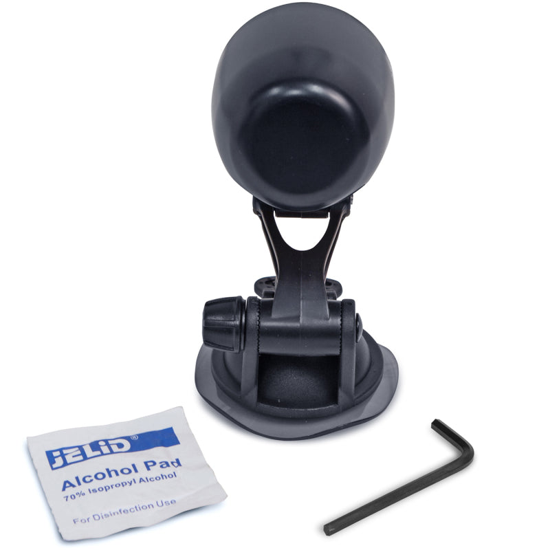 Banks Power 52mm Single Gauge Pod Kit with Sticky Base – Universal Suction Cup Mount for iDash and Other 52mm Gauges