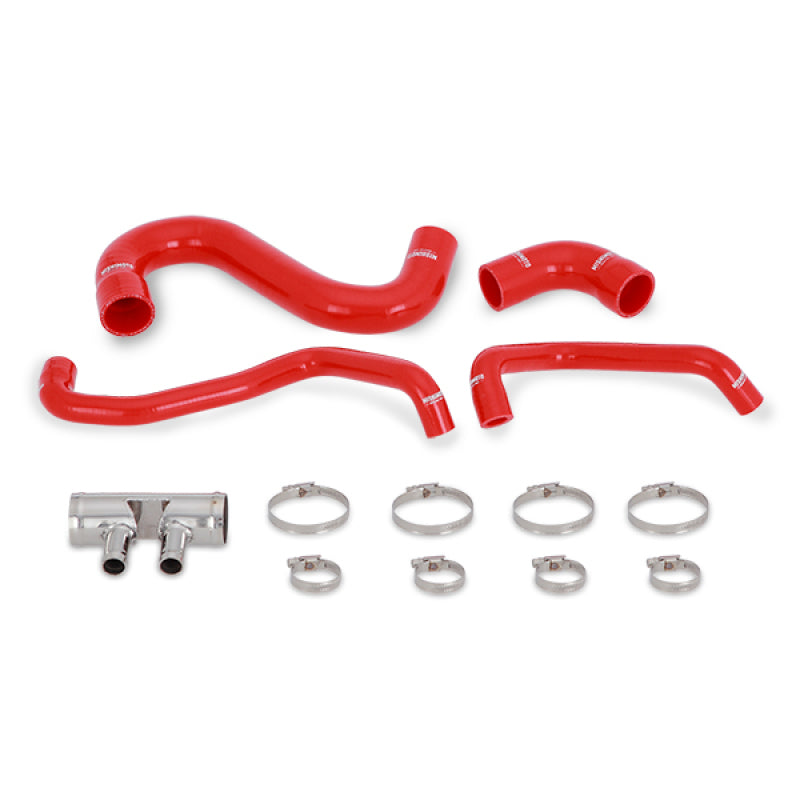 Mishimoto 2015+ Ford Mustang GT Silicone Lower Radiator Hose Kit - Red