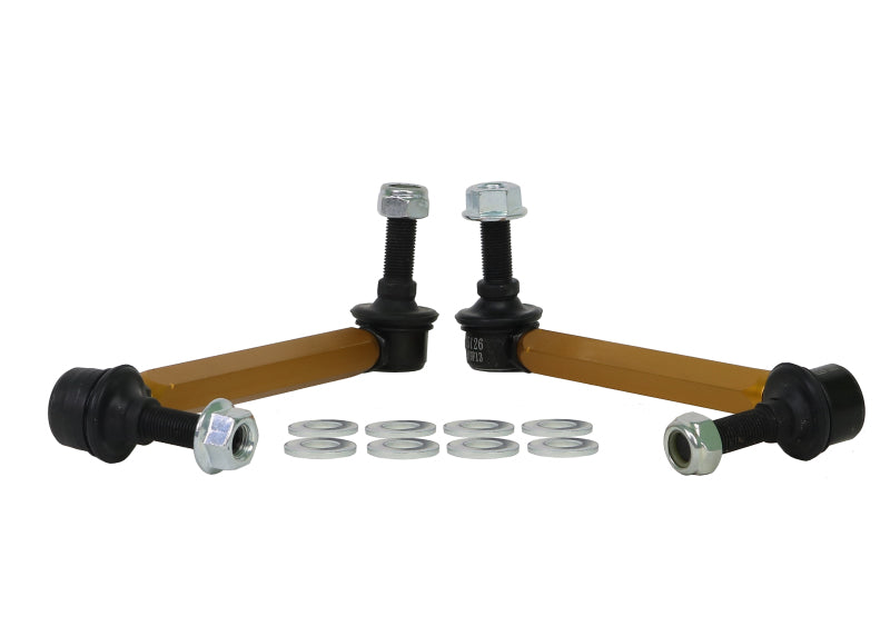 Whiteline KLC180-215 Adjustable Rear Sway Bar Link Kit for Nissan Frontier and Ford Ranger