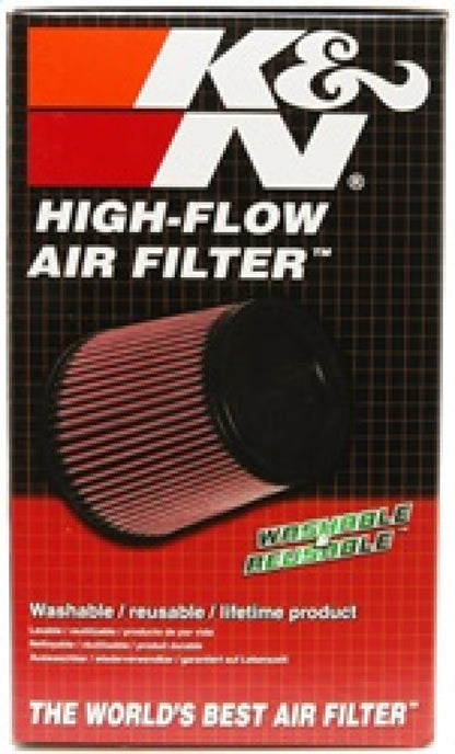 K&N Engineering Universal Rubber Air Filter 3-Inch Flanged for Automotive and Equipment Applications (Part No. RE-0910)