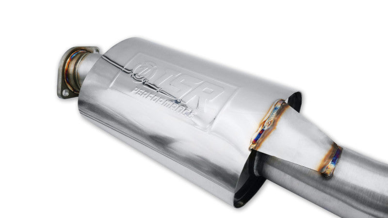 ISR Performance GT Single Exhaust with Burnt Tip for Nissan 350Z – Part Number IS-GT-350Z-BT