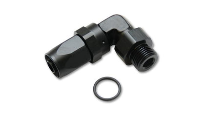 Vibrant Performance Aluminum -6AN 90 Degree Hose End Fitting with 9/16-18 Thread