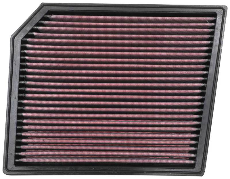 K&N Engineering 33-5111 High-Flow Replacement Air Filter for BMW and Mini Cooper - Reusable Performance Filter