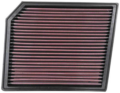 K&N Engineering 33-5111 High-Flow Replacement Air Filter for BMW and Mini Cooper - Reusable Performance Filter