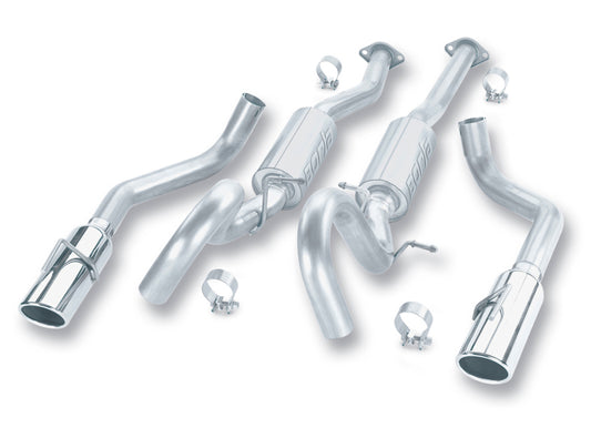 Borla S-Type Cat-Back Exhaust System for 1999-2004 Ford Mustang GT and Mach 1 4.6L V8