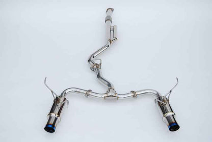 Invidia 2022+ Subaru WRX N1 Twin Outlet Single Layer Tip Cat-Back Exhaust