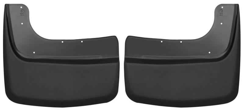 Husky Liners 17-22 Ford F350/450 Dually SuperDuty Custom-Molded Front Mud Guards (w/o Fender Flares)