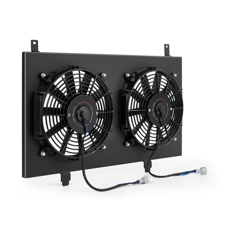 Mishimoto 2003-2006 Nissan 350Z Aluminum Fan Shroud Kit Black – Improved Cooling & Engine Protection