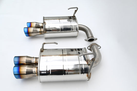 Invidia 22+ Subaru WRX Q300 3.5-inch Rolled Dual Wall Titanium Tip Axle-back Exhaust