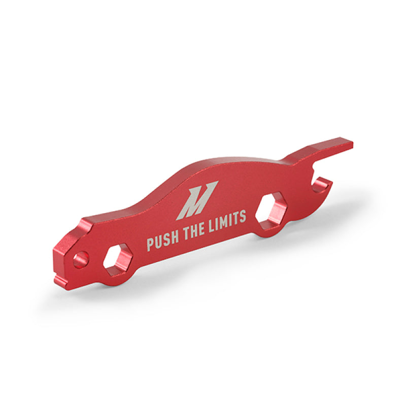 Mishimoto Subaru Hoonigan Red Oil Filler Cap with Multi-Tool Keychain