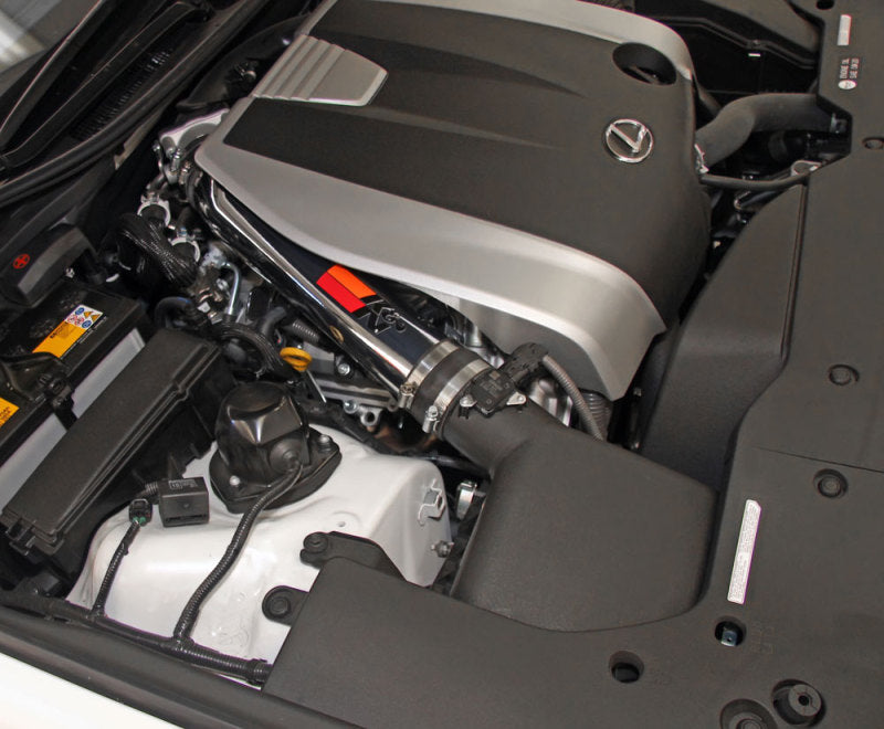 K&N 69 Series Performance Typhoon Intake Kit for Lexus GS350 and IS350 - Polished Aluminum
