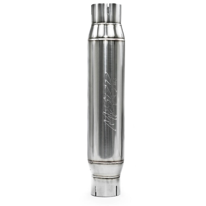MBRP Universal Resonator with 3-inch Inlet/Outlet – T304 Stainless Steel Performance Muffler