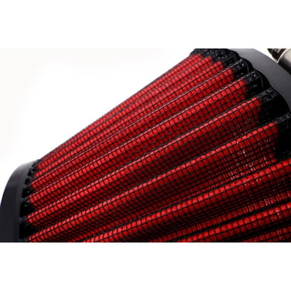 BLOX Racing Shorty Performance 5-inch Air Filter with 4-inch Velocity Stack and Coupler Kit