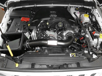 K&N Engineering Blackhawk Performance Cold Air Intake Kit for 2018 Jeep Wrangler JL V6-3.6L