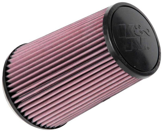 K&N Engineering Universal Clamp-On Air Filter (Part Number RU-1008) – 4.5 inch Flange, 5-7/8 inch Base, 4.5 inch Top, 8-3/8 inch Height