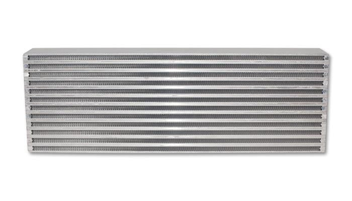 Vibrant Intercooler Core 24-inch x 8-inch x 3.5-inch for High-Performance Automotive Applications